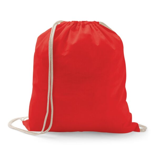 ILFORD. 100% bavlněná stahovací taška (100g/m²) - Červená