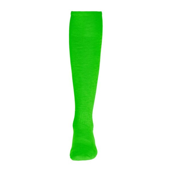 THC RUN. Sportovní ponožky po kolena - Limetkově zelená, 44