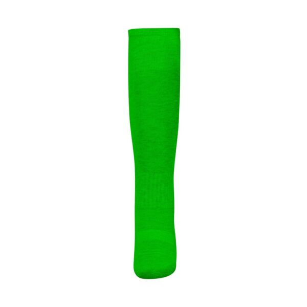 THC RUN KIDS. "Sportovní ponožky pro děti po kolena" - Limetkově zelená, 35