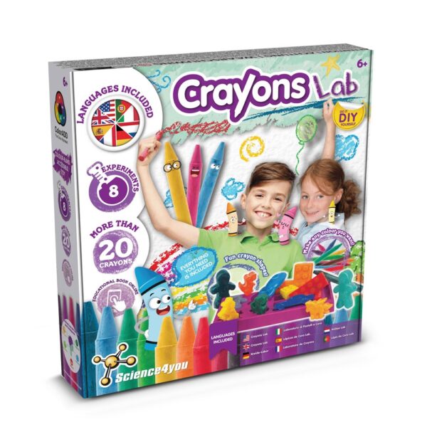 Crayon Factory Kit I. Vzdělávací hra pro děti - Vícebarevná