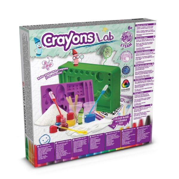 Crayon Factory Kit II. Vzdělávací hra dodáváno se skládací dárkovou taškou 190T