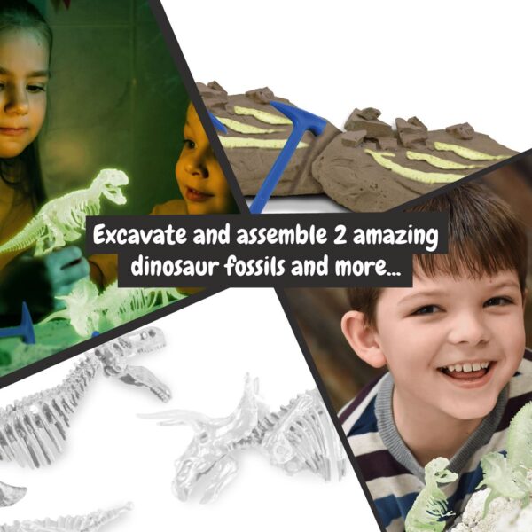 2 in 1 Fossil Excavation Kit I. Vzdělávací hra pro děti