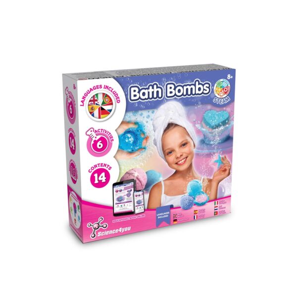 Bath Bombs Kit I. Vzdělávací hra pro děti - Vícebarevná