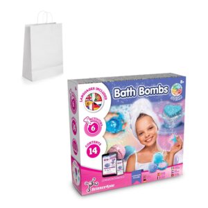 Bath Bombs Kit II. Vzdělávací hra dodáváno s dárkovou taškou z kraftového papíru (90 g/m²)