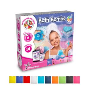 Bath Bombs Kit IV. Vzdělávací hra dodáváno s dárkovým sáčkem z netkané textilie (80 g/m²)