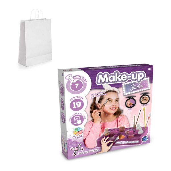 Makeup Studio Kit III. Vzdělávací hra dodáváno s dárkovou taškou z kraftového papíru (100 g/m²)