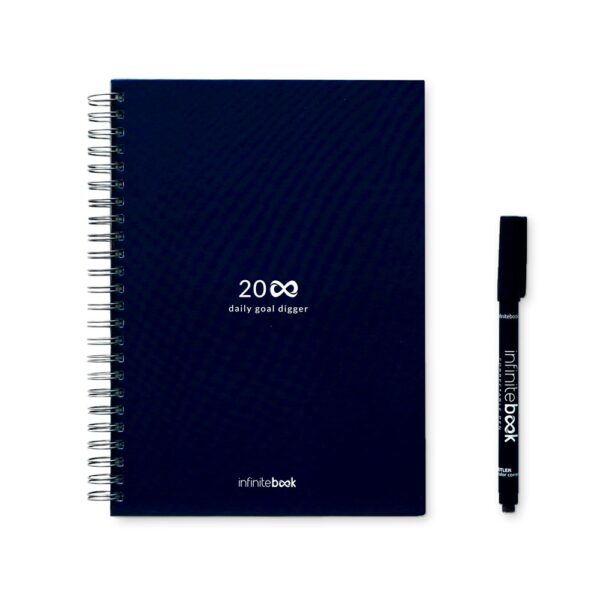 STARTER KIT INFINITE PLANNER A5 - Námořnická modrá