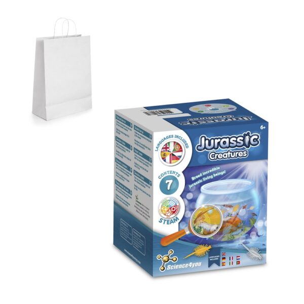 Jurassic Pets Kit III. Vzdělávací hra dodáváno s dárkovou taškou z kraftového papíru (90 g/m²)